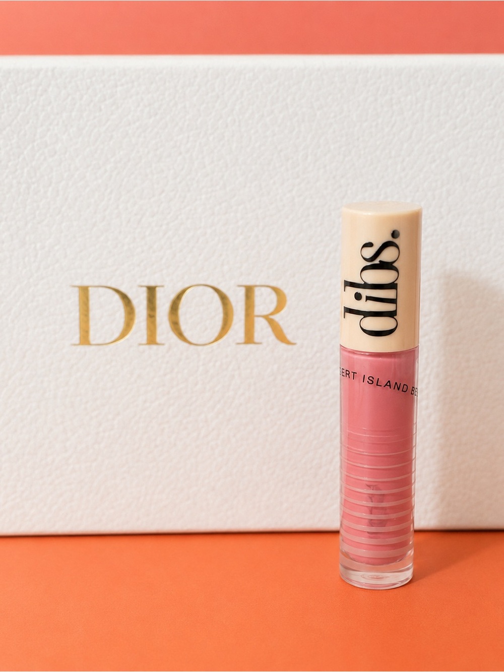 Dibs Hydrating Lip Gloss - Rock Candy Pink